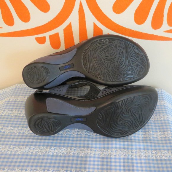 Jambu Chloe Gray Open Toe Sandals 8.5 - Picture 4 of 4